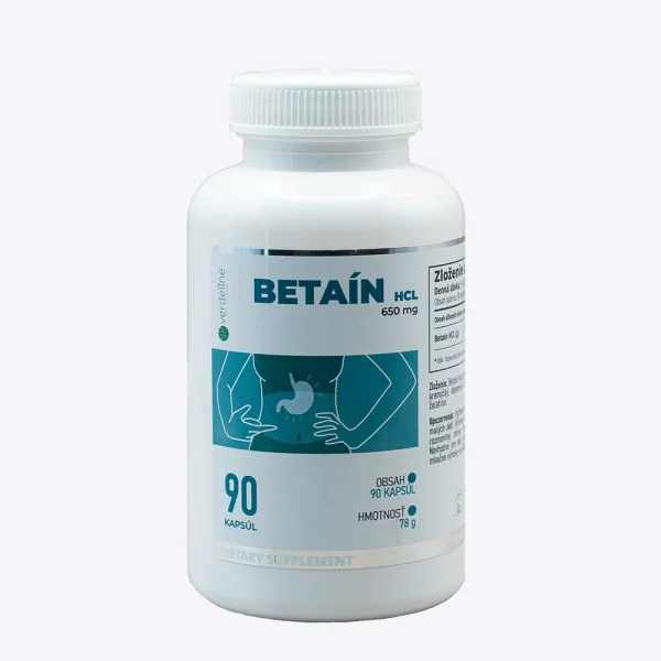 BETAÍN HCL 650 mg