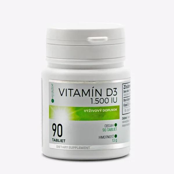 Vitamín D3 1.500 IU
