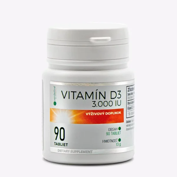 Vitamín D3 3.000 IU