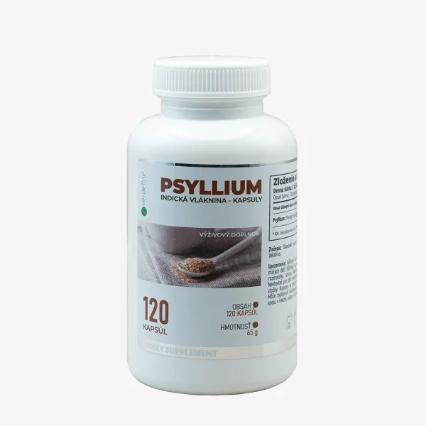 Psyllium – vláknina, kapsuly
